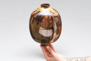 Vase shinpuru œil de tigre — Bol de Cécile Charroy