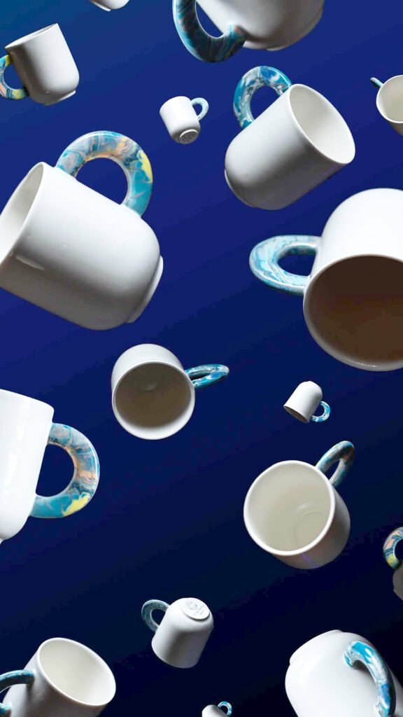 Tasse Nériage — œuvre en céramique de Cécile Charroy